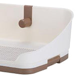 Indoor Dog Toilet Puppy Pee Tray Washable for Small Medium and Large Dogs brown - Aladdin Shoppers