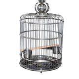 Bird Cage with Food Cup Hanging Pet Supplies Parrot Cockatiel Conures - Aladdin Shoppers