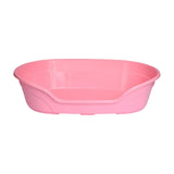 Cat Bed Bathing Calming Cushion Comfortable Nonslip Blanket Cozy Dog House 70cmx41cmx16.8cm pink - Aladdin Shoppers