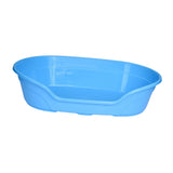 Cat Bed Bathing Calming Cushion Comfortable Nonslip Blanket Cozy Dog House 57cmx37.6cmx14cm blue - Aladdin Shoppers