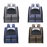 Pet Cat Carrier Backpack Dog Travel Bag Tote Adjustable Shoulder Strap Gray - Aladdin Shoppers