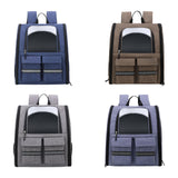 Pet Cat Carrier Backpack Dog Travel Bag Tote Adjustable Shoulder Strap Gray - Aladdin Shoppers