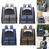 Pet Cat Carrier Backpack Dog Travel Bag Tote Adjustable Shoulder Strap Gray - Aladdin Shoppers