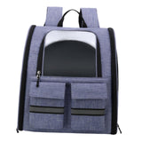 Pet Cat Carrier Backpack Dog Travel Bag Tote Adjustable Shoulder Strap Violet - Aladdin Shoppers