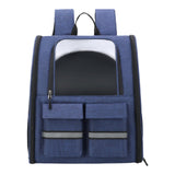 Pet Cat Carrier Backpack Dog Travel Bag Tote Adjustable Shoulder Strap Blue - Aladdin Shoppers
