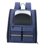 Pet Cat Carrier Backpack Dog Travel Bag Tote Adjustable Shoulder Strap Blue - Aladdin Shoppers