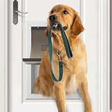 Dog Door with Flap with Aluminum Frame with Sliding Lock Panel Pet Door M - Aladdin Shoppers
