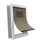 Dog Door with Flap with Aluminum Frame with Sliding Lock Panel Pet Door S - Aladdin Shoppers