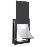 Heavy Duty Pet Flap Door Outdoor Tunnel Easy to Install Cat Dog Doors 43.1cmx68.5cm - Aladdin Shoppers