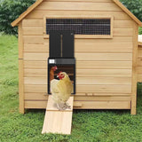 Timer Auto Chicken House Door Easy to Operate Durable for Home Fence Garden - Aladdin Shoppers
