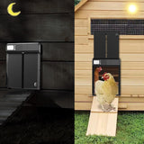 Timer Auto Chicken House Door Easy to Operate Durable for Home Fence Garden - Aladdin Shoppers