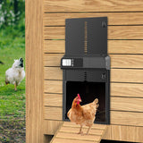 Timer Auto Chicken House Door Easy to Operate Durable for Home Fence Garden - Aladdin Shoppers