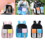 Pet Cat Carrier Backpack Dog Travel Bag Shoulder Strap for Kitten Kitty pink - Aladdin Shoppers