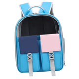 Pet Cat Carrier Backpack Dog Travel Bag Shoulder Strap for Kitten Kitty blue - Aladdin Shoppers
