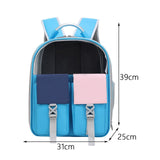 Pet Cat Carrier Backpack Dog Travel Bag Shoulder Strap for Kitten Kitty blue - Aladdin Shoppers