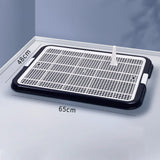 Dog Toilet with Removable Post Puppy Training Tray for Pets Accessories Black - Aladdin Shoppers