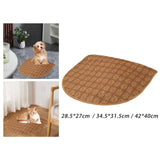 Pet Cooling Mat Dog Crate Pad Cat Bed Mat Kennel Cushion Sleep Pad Portable S - Aladdin Shoppers