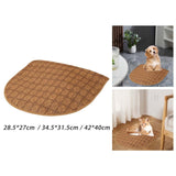 Pet Cooling Mat Dog Crate Pad Cat Bed Mat Kennel Cushion Sleep Pad Portable S - Aladdin Shoppers