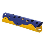 Splicing Cat Tunnel Folding Tube Deformable Cat Toys Amusement for Dog Yellow Blue - Aladdin Shoppers