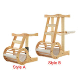 Cat Climbing Frame Activity Center Platform Bed Cat Scratcher for Kitten Style A - Aladdin Shoppers