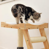 Cat Climbing Frame Activity Center Platform Bed Cat Scratcher for Kitten Style A - Aladdin Shoppers