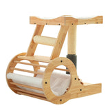 Cat Climbing Frame Activity Center Platform Bed Cat Scratcher for Kitten Style A - Aladdin Shoppers
