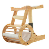 Cat Climbing Frame Activity Center Platform Bed Cat Scratcher for Kitten Style A - Aladdin Shoppers