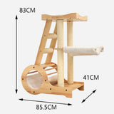 Cat Climbing Frame Activity Center Platform Bed Cat Scratcher for Kitten Style B - Aladdin Shoppers