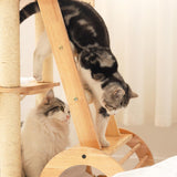 Cat Climbing Frame Activity Center Platform Bed Cat Scratcher for Kitten Style B - Aladdin Shoppers