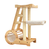 Cat Climbing Frame Activity Center Platform Bed Cat Scratcher for Kitten Style B - Aladdin Shoppers