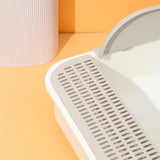 Open Litter Box Deep Toilet Kitten Litter Tray with High Side Bedpan 38cmx51cmx20cm - Aladdin Shoppers