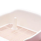 Indoor Dog Potty Tray Cat W/Drawer Training Litter Box Restroom Urinal Pink - Aladdin Shoppers
