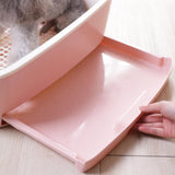 Indoor Dog Potty Tray Cat W/Drawer Training Litter Box Restroom Urinal Pink - Aladdin Shoppers