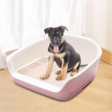 Indoor Dog Potty Tray Cat W/Drawer Training Litter Box Restroom Urinal Pink - Aladdin Shoppers