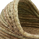 Hand Woven Rabbit Grass House Bed Hut Straw Hamster Nest for Bunny Mice 20cmx13cm - Aladdin Shoppers