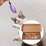 Funny Cat Teaser Wand Cat Exercise for Cats Pet Supplies Kittens Training pink - Aladdin Shoppers