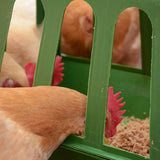 Chicken Feeder Leakproof 20 Holes Small Poultry Feeder for Duck Quail - Aladdin Shoppers