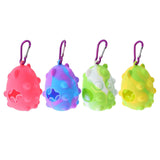 Pet Waste Bag Dispenser with Carabiner Storage Portable Dog Poop Bag Holder Pink - Aladdin Shoppers