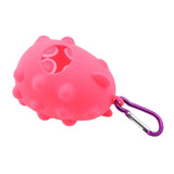 Pet Waste Bag Dispenser with Carabiner Storage Portable Dog Poop Bag Holder Pink - Aladdin Shoppers