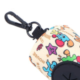 Pet Waste Bag Dispenser for Pooper with Buckle Clip Dog Poop Bag Holder Beige - Aladdin Shoppers