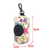Pet Waste Bag Dispenser for Pooper with Buckle Clip Dog Poop Bag Holder Beige - Aladdin Shoppers