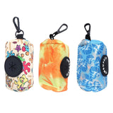 Pet Waste Bag Dispenser for Pooper with Buckle Clip Dog Poop Bag Holder Beige - Aladdin Shoppers