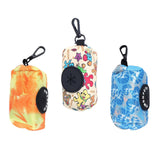 Pet Waste Bag Dispenser for Pooper with Buckle Clip Dog Poop Bag Holder Beige - Aladdin Shoppers