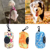 Pet Waste Bag Dispenser for Pooper with Buckle Clip Dog Poop Bag Holder Beige - Aladdin Shoppers