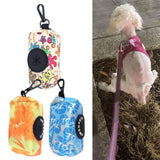 Pet Waste Bag Dispenser for Pooper with Buckle Clip Dog Poop Bag Holder Beige - Aladdin Shoppers