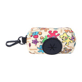 Pet Waste Bag Dispenser for Pooper with Buckle Clip Dog Poop Bag Holder Beige - Aladdin Shoppers