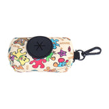 Pet Waste Bag Dispenser for Pooper with Buckle Clip Dog Poop Bag Holder Beige - Aladdin Shoppers