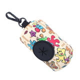 Pet Waste Bag Dispenser for Pooper with Buckle Clip Dog Poop Bag Holder Beige - Aladdin Shoppers