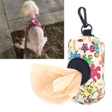 Pet Waste Bag Dispenser for Pooper with Buckle Clip Dog Poop Bag Holder Beige - Aladdin Shoppers