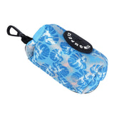 Pet Waste Bag Dispenser for Pooper with Buckle Clip Dog Poop Bag Holder Blue - Aladdin Shoppers